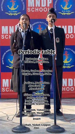 Montessori Nargis Dutt School | And now, AsapSCIENCE presents The Elements of the Periodic Table There’s Hydrogen and Helium Then Lithium, Beryllium Boron, Carbon... | Instagram