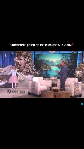 Sabre Norris' Confident Appearance on The Ellen Show