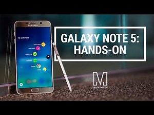 Samsung Galaxy Note 5 Hands-On Review