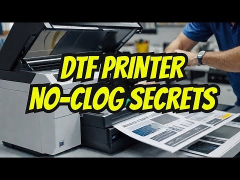 Must-Know DTF Printer Maintenance Tips