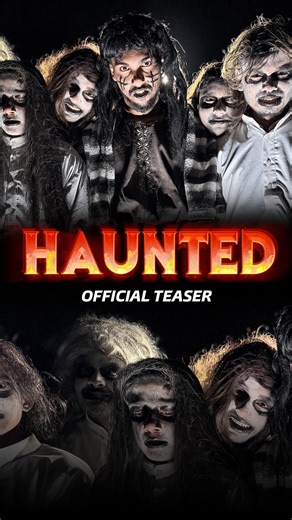 SUNNY on Instagram: "THE HAUNTED💀 - teaser out now 🍿❤️‍🔥 Full video dropping 20 December on youtube | DOONBOYS021"