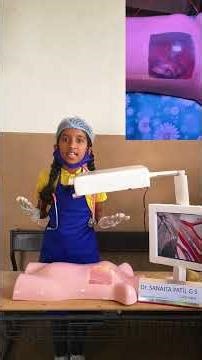 Unique science working model project for exhibition Heart Angioplasty by Sanaita ‪@SriChaitanyaEdu‬