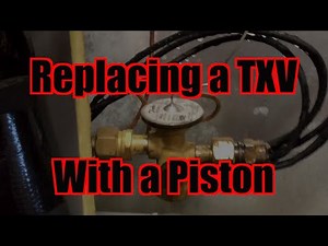 How to Replace a HVAC TXV with Piston