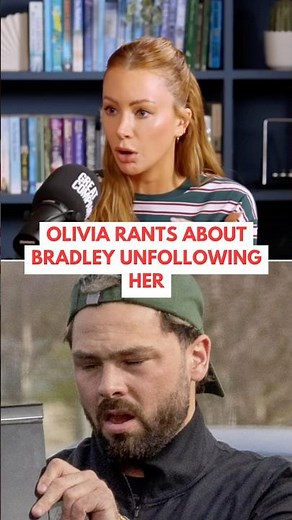 Olivia Attwood Responds To Bradley Dack Unfollowing