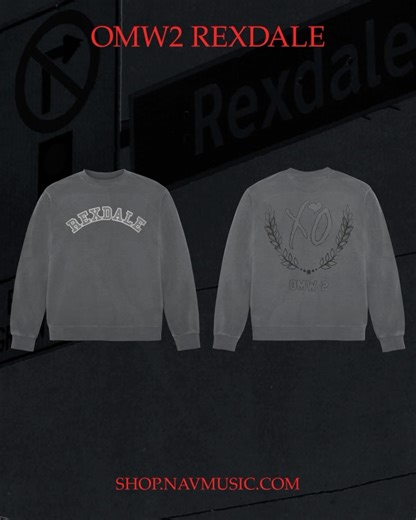 4.4K views · 65 reactions | New merch live now!! shop.navmusic.com OMW2REXDALE OUT NOW!! | NAV | Facebook