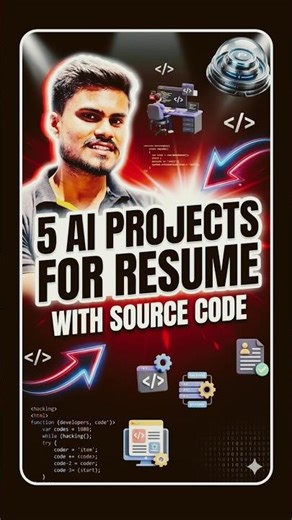 Top 5 Ai Projects for Resume 👨‍🏫
