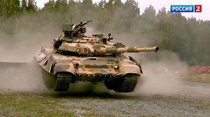 俄罗斯主战坦克 T-90MS性能演示和组装过程