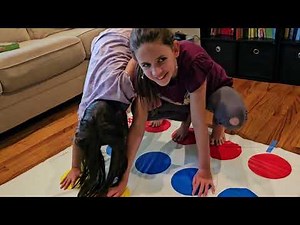 Gymnastics Girls Playing Twister!