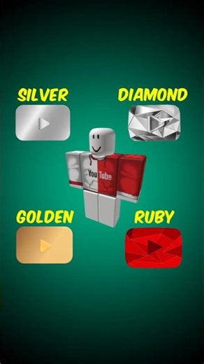 My YouTube Play Buttons in Roblox #roblox