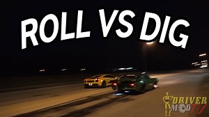 377K views · 6.6K shares | Here you guys go! Probably the first ever Roll vs Dig Race you've seen! Let's call it a "DROLL" Race! Texas Heavy Hitters TT Lambo (turned down to 1100hp)vs Mean Green ! | Driver Mod Tv | Facebook
