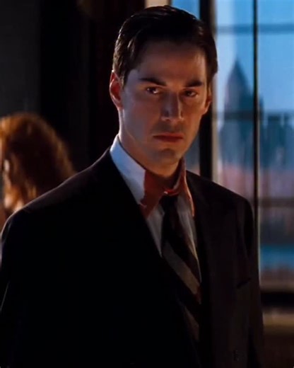 @cinecaptionss on Instagram: "Wow! Devil did a really great job playing Pacino👌 Brad Pitt was originally set to star in the film instead of Keanu Reeves, with Joel Schumacher directing. But when Schumacher struggled to cast the devil and Al Pacino passed on the first draft, the project stalled. Christian Slater, John Cusack, and Edward Norton were later considered for the lead before it ultimately went to Keanu Reeves. Pacino turned down the role of John Milton five times, unsure he could do it