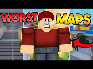 Playing The WORST MAPS In ARSENAL HISTORY... (ROBLOX)