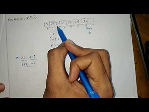 5.Quick sort algorithm simulation process | BANGLA