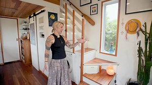 9.1K views · 239 reactions | How She Transformed a Tiny Space into a Dream Home | Tiny Home Tours | Facebook