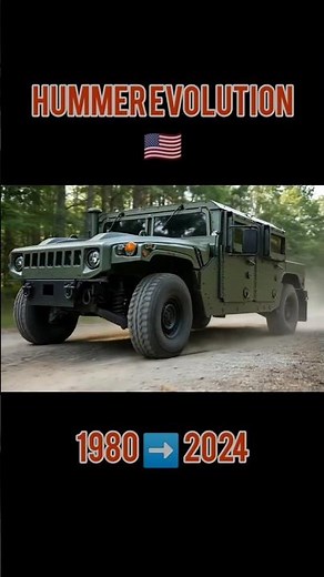 The Transformation of the Hummer from Humvee (1980-2024)