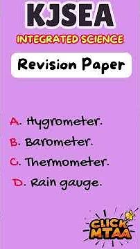 KJSEA Integrated Science | How to you measure Temperature?