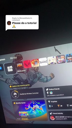 Cómo personalizar tu PS5 con wallpapers invencibles
