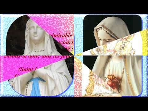 AM1697. Lourdes, Fatima, Vierge Sainte, Je vous salue Marie: Musical pour réciter le Chapelet (1103)