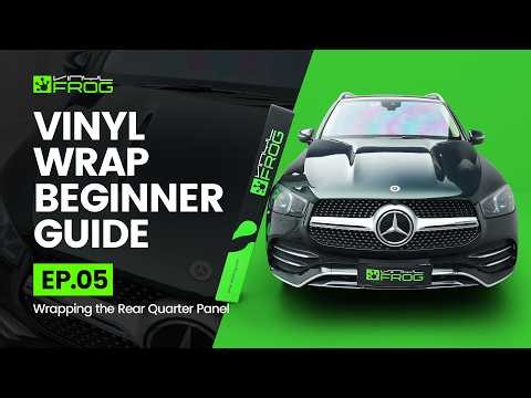 How to Wrap a Rear Quarter Panel Step by Step | Vinyl Wrap Tutorial for Beginners Ep.5