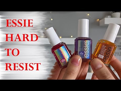 NEW ESSIE HARD TO RESIST NAIL STRENGTHENER | Application + Wear Test