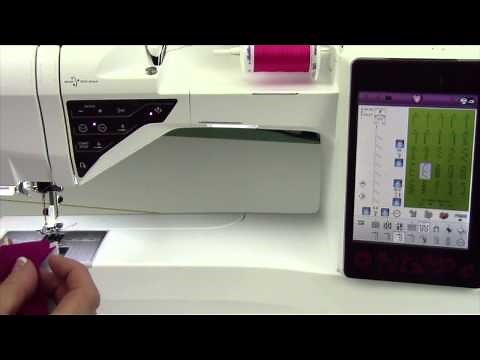 Husqvarna Viking Designer Ruby 29 Overcast and Hem