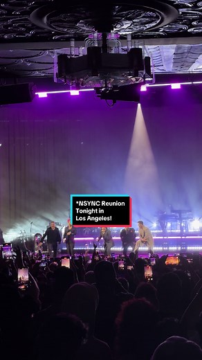 *NSYNC Reunion in Los Angeles Tonight!