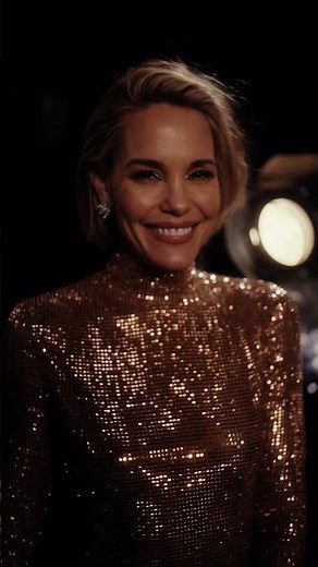 Leslie Bibb brings the Hollywood glam to the #VFOscars.