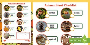 Autumn Hunt Photo Checklist