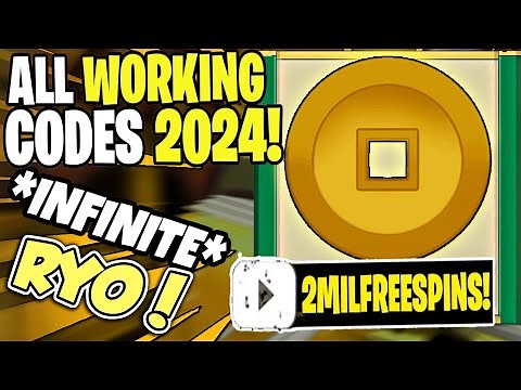 NEW *INFINITE RYO* Codes In Shindo Life 2024!