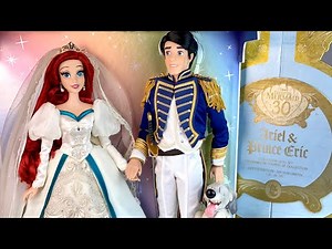 The Little Mermaid: Ariel & Eric Limited Edition Wedding Collector doll set REVIEW