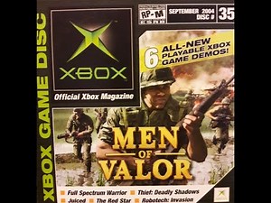 2000s Rewind Original Xbox Magazine Demo Disc #35