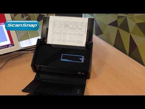 Numérisation des documents vers Excel avec ScanSnap