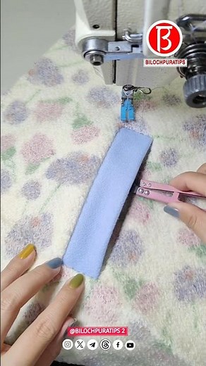 How to Make Back placket pocket tutorial part