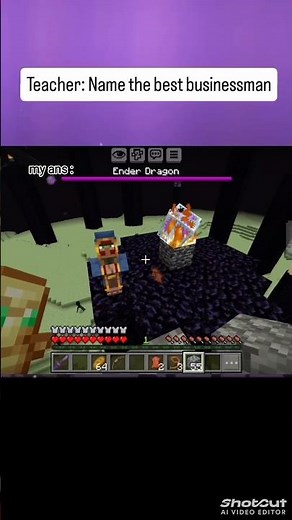 Real business in Minecraft 😬#minecraft#shorts