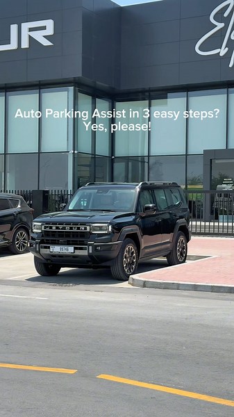 Self-parking has never been easier with the Jetour G700 🚘✨