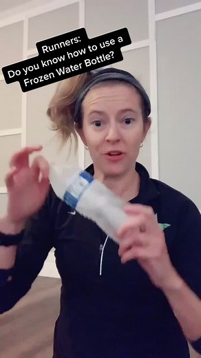 Relieve Running Pain: Frozen Water Bottle Tips