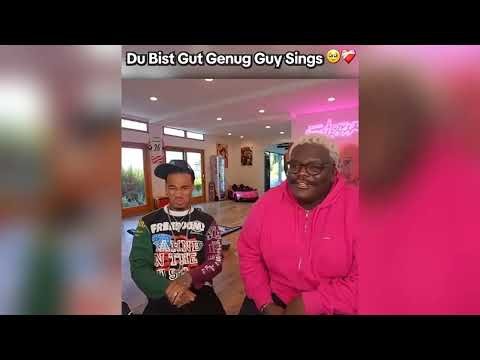 Du Bist Gut Genug guy sings whitout autotune 😳