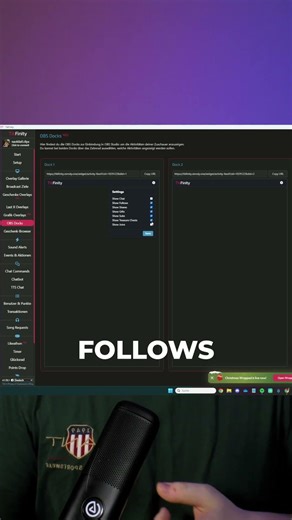 TikTok Events direkt in OBS Studio???