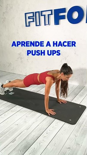 CÓMO HACER flexiones o PUSH UPS si no tengo fuerza