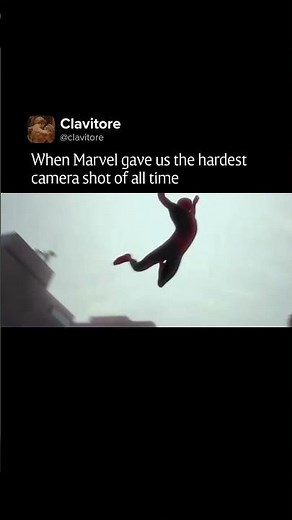 Sam Raimi really gave us the hardest Spider-Man shot ever 🐐