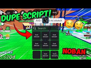 New Escape Tsunami For Brainrots Dupe Script! | No Patched 🤫