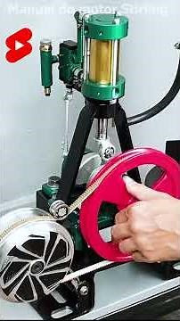 ( HOME MADE STEAM ENGINE )