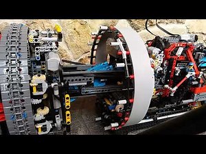 lego technic Tunnelbohrmaschine