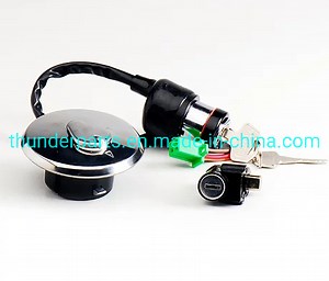 [Hot Item] Motorcycle Key Switch Lock Set for Gn125 4 Lines