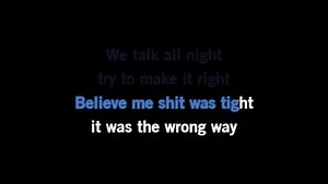 Karaoke Wrong Way - Sublime - CDG, MP4, KFN - Karaoke Version