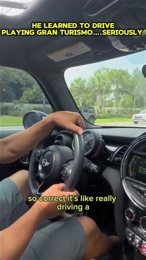 Can Gran Turismo Actually Teach You to Drive? (MINI Cooper Test) ⭐ #granturismo #minicooper