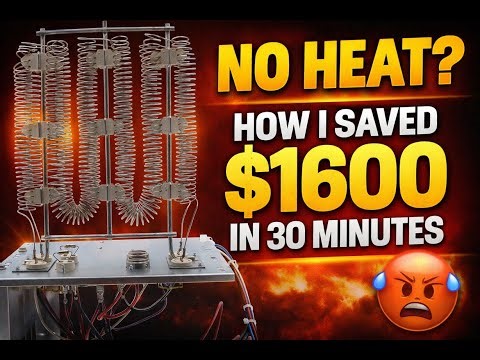 No Heat in Home? Heat Strip Install Guide (Saved $1,600)