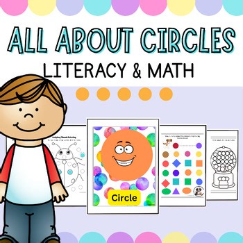 Circle Shape Activities Preschool Tracing Centers Art Projects Printables