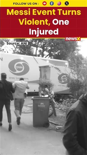 Messi Event Turns Violent: One Injured After Fans Run Riot at Salt Lake Stadium