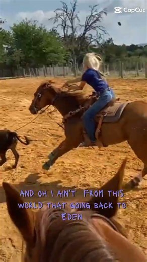 🎶Like the prodigal🎶🙏🏼❤️ #jesus #cowgirl #rodeo #horseriding #cowboys #horses #josiahqueen #cowgirls